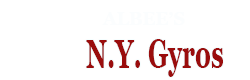 Albee’s NY Gyros Food So Good – FUHGEDDABOUDIT